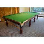 Full size 12’ft  RILEY snooker table