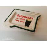 Guinness Is Good For You ceramic advertising ashtray.