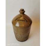 Preston Bros. & Co Drogheda stoneware flagon .