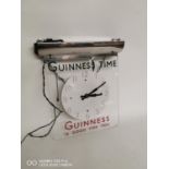 Guinness Time hanging advertising Clock.