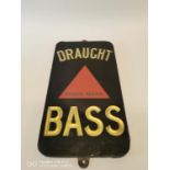 Draught Trade Mark Bass slate advertisement.