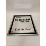 Rare Ogden's St. Julien Tobacco advertising mirror