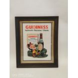 Guinness Ireland's National Drink framed advertisement.