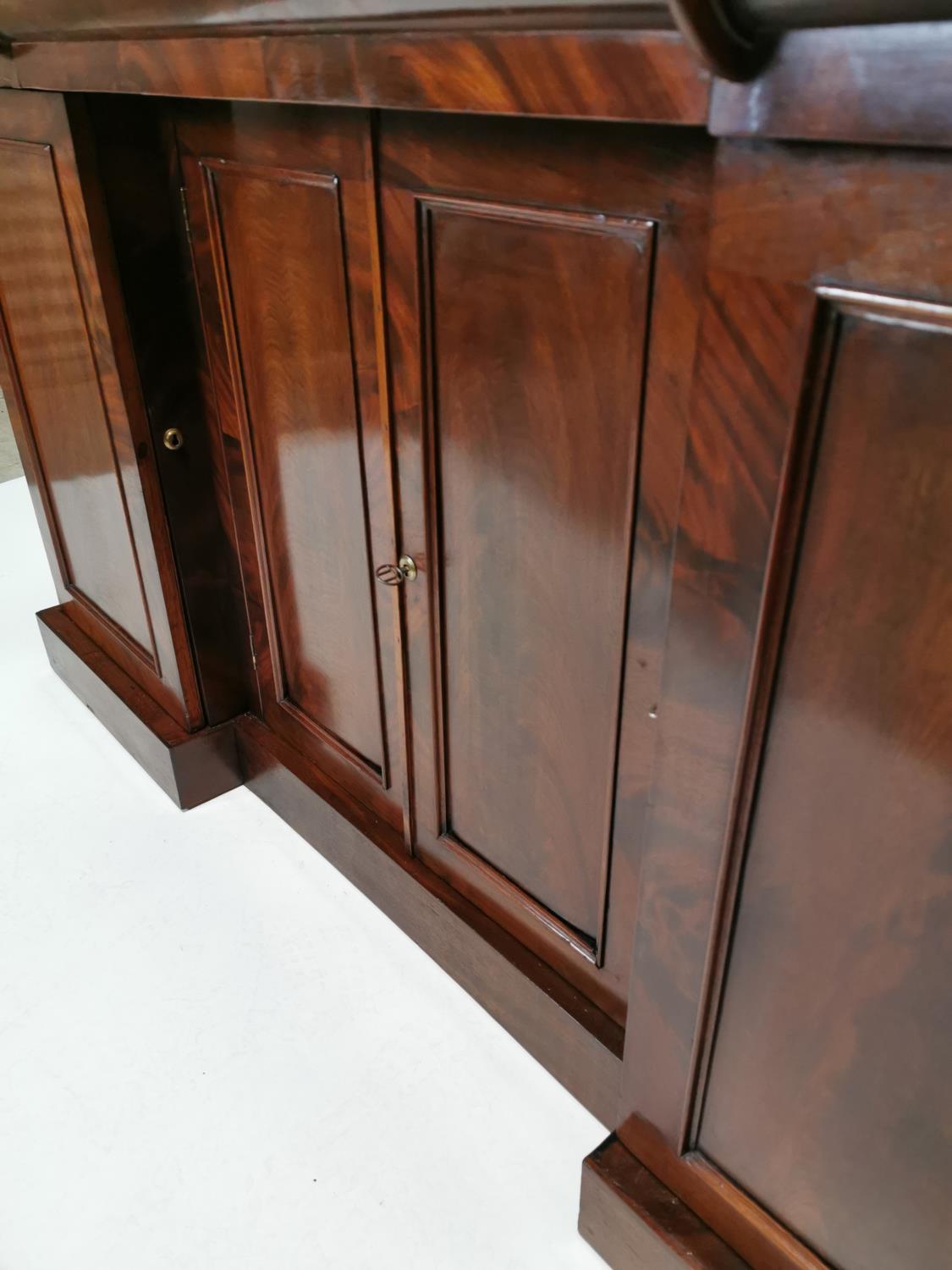 William IV mahognay side cabinet - Image 3 of 4