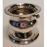 Good quality English silver ash tray