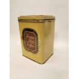 Frischer Rost Kaffee advertising tin. { 33cm H X 24cm W X 20cm D }.