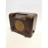 1950's Bush bakelite radio.