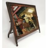 Good quality 19th C. mahogany dressing table mirror.