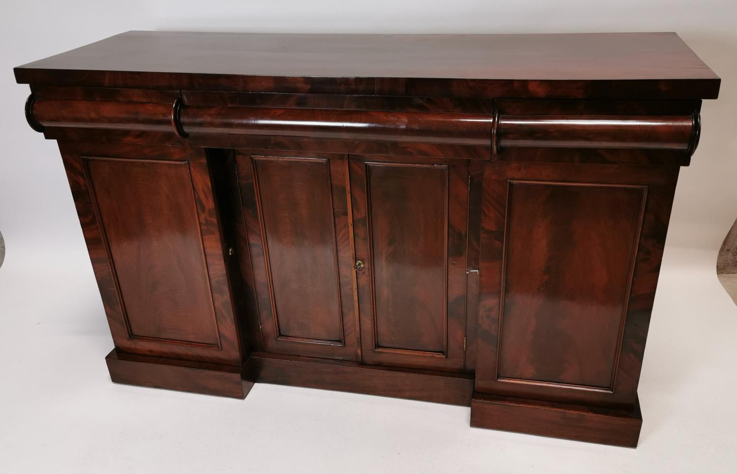 William IV mahognay side cabinet