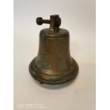 Bronze bell { 20cm H X 20cm Dia. }.