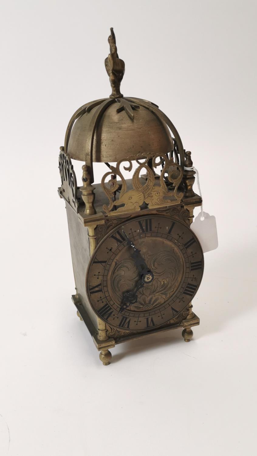 19th. C. brass carriage clock.