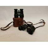 Two early 20th C. set of binoculars.