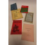 Collection of war related booklets.