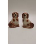 Pair of Staffordshire dogs.