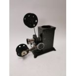 Early 20th C. projector {36 cm H x 14 cm W x 39 cm D}.