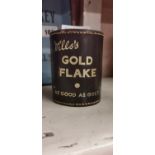 Will's Gold Flake Cigarettes leather advertising dice cup.