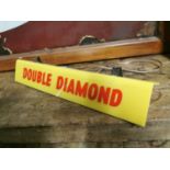 Double Diamond Perspex shelf advertising light.