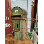 Cast Iron P&T post box.