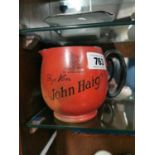 John Haig ceramic advertising jug.