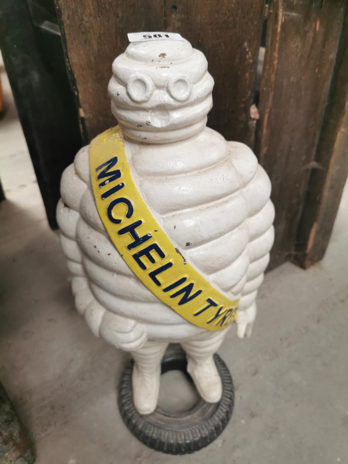 Cast iron Michelin Tyres man