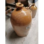 19th. C. stoneware flagon