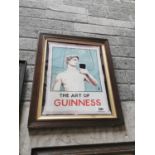 The Art Of Guinness advertisement.