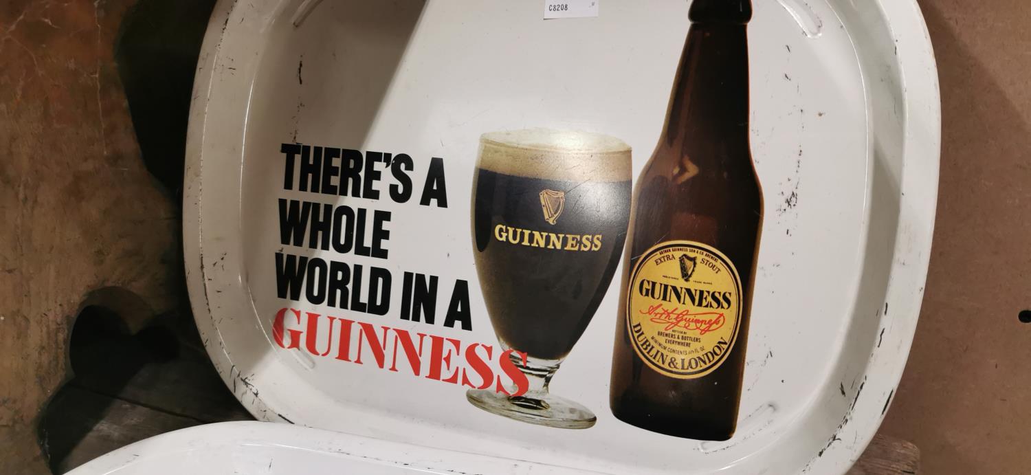 Two Guinness advertising trays. - Image 3 of 3