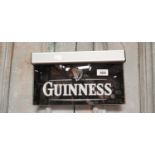 Guinness double sided neon hanging light.