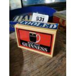 Rare Guinness 1/2 Pint counter light.