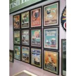 Collection of Guinness Advertising prints