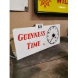 Guinness Time Perspex advertising clock