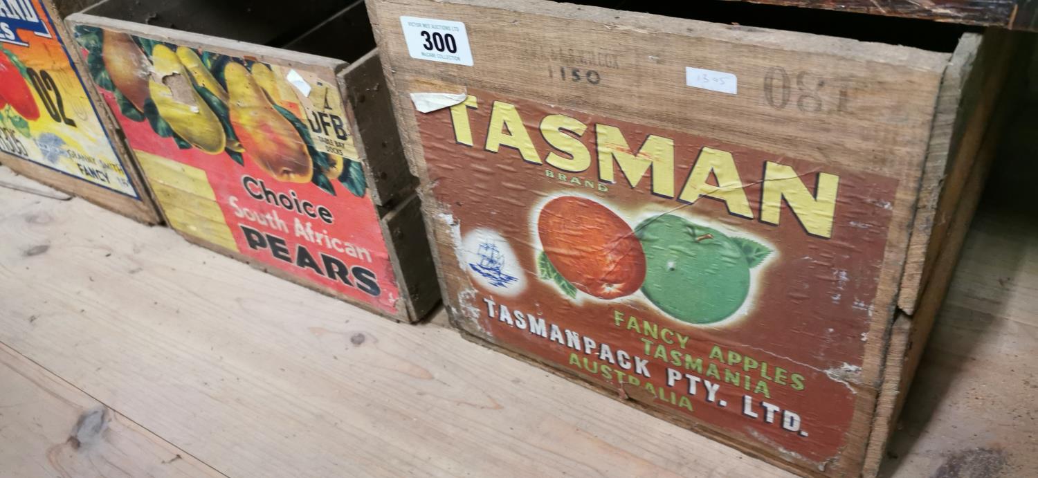 Five South African and New Zealand fruit boxes. - Image 2 of 3