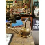 Early 20th. C. brass Tilley lamp.