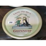 Guinness advertising drinks' tray.