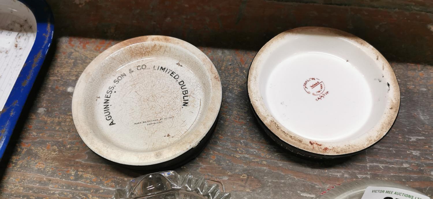 Four Guinness advertising ashtrays. - Image 2 of 2