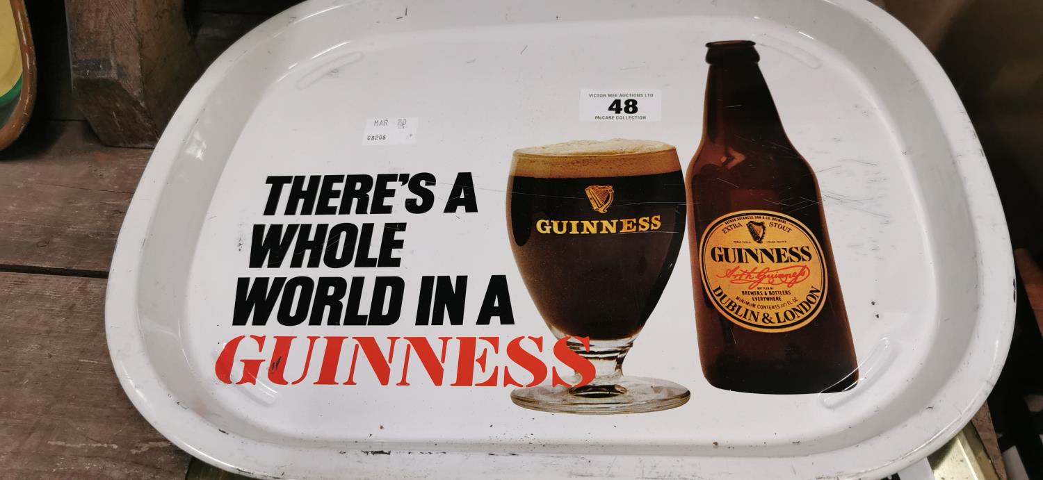 Two Guinness advertising trays. - Image 2 of 3