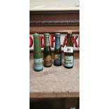 Collection of Babycham bottles