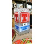 Tennent's Lager light up counter box.