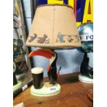 Guinness Toucan lamp.