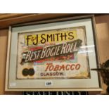 F & J Smiths Bogie Roll Tobacco.