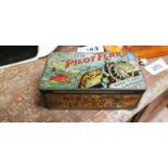 Hignette's Pilot Flake advertising tin.