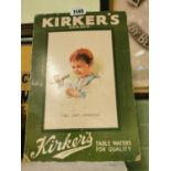 Rare Kirker's Armagh Two Dry Gingers advertisement.