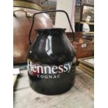 Hennessy Cognac advertising bucket.