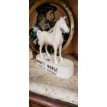 White Horse Scotch Whisky ceramic advertising figure.