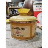 Jameson Irish Whiskey advertising lamp shade.