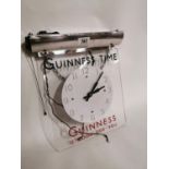 Guinness Time advertising Clock.