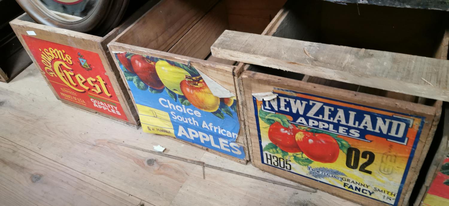 Five South African and New Zealand fruit boxes. - Image 3 of 3