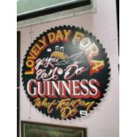 Lovely Day for a Guinness Advertising Sign