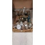 Collection of misc. 19th. C. and later chemist bottles