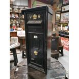 Cast Iron VR Post Box.